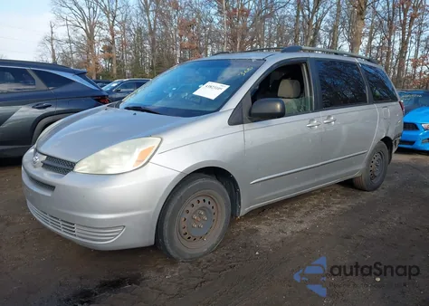 2004 Toyota Sienna Le from USA, damaged, VIN 5TDZA23C74S045803